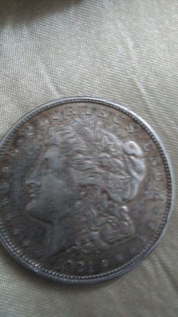 1921 silver dollar