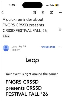 CRSSD (2) Sunday Only Tickets