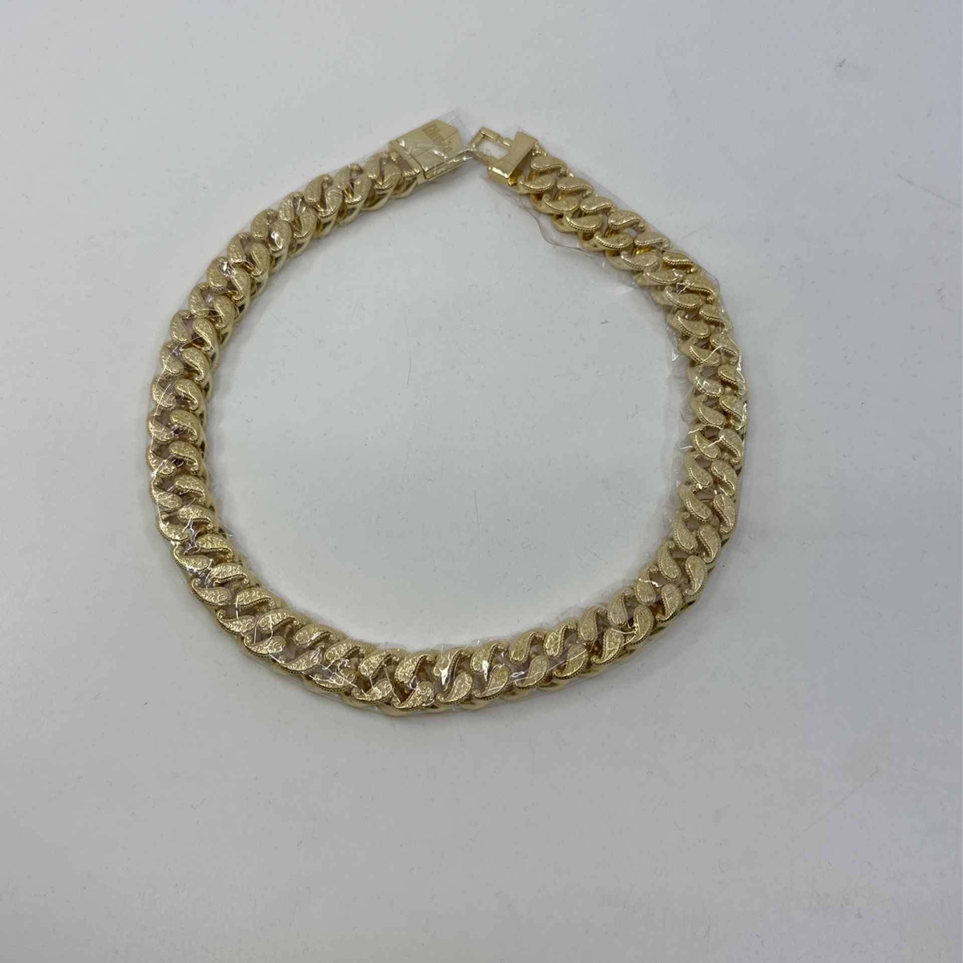 Rhude Silver Gold Plated Necklace 20”
