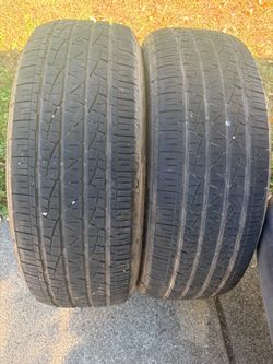 2 tires Firestone 225/60/17