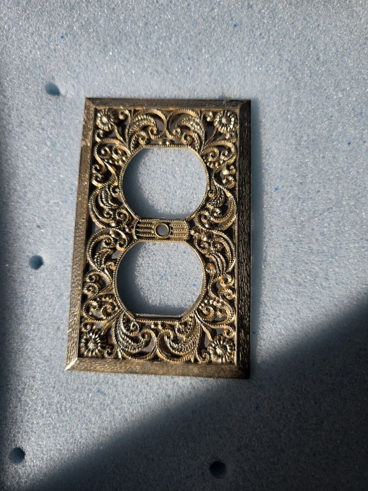 Antique Plug Plate Covers