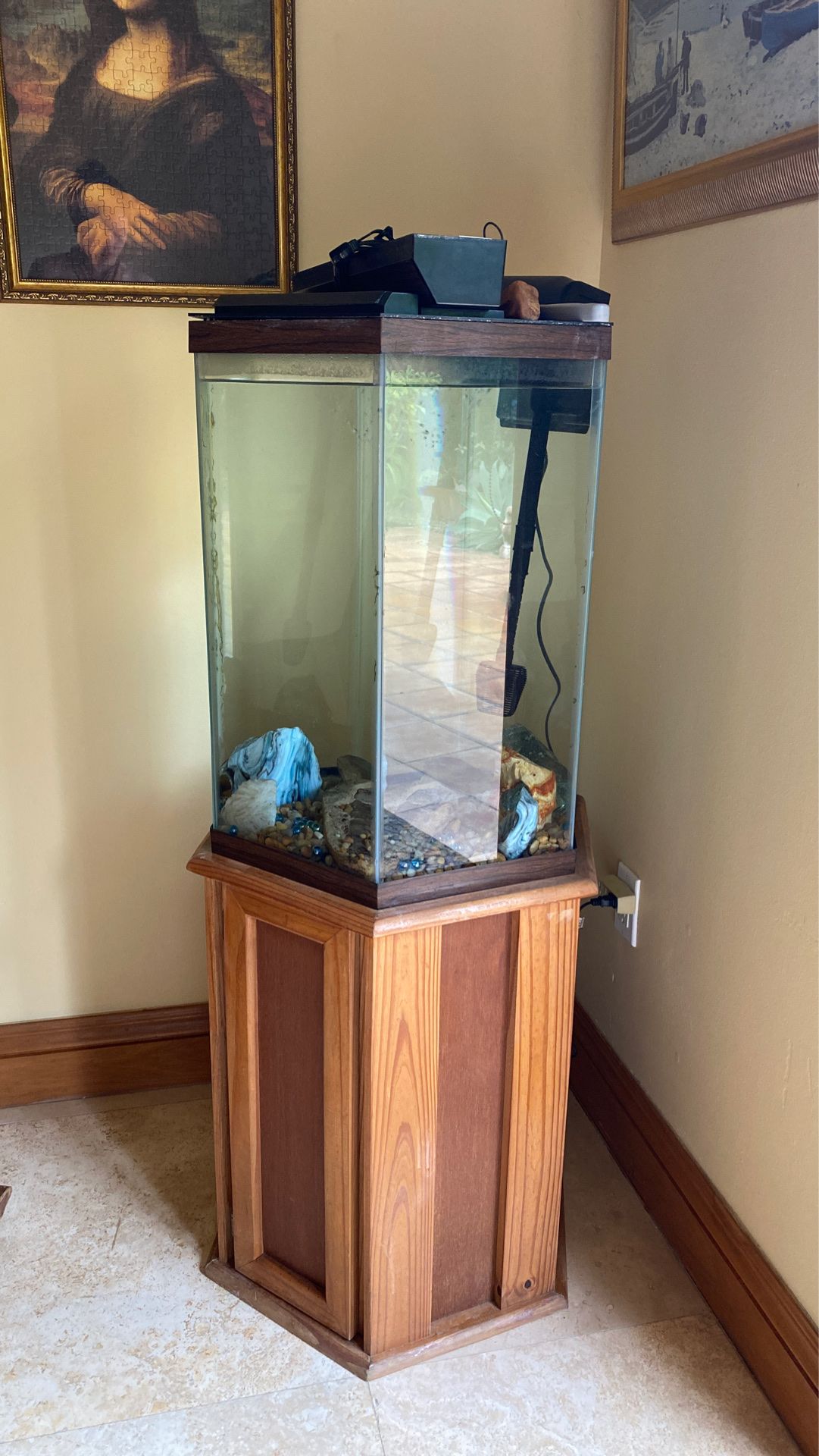 Aquarium with Stand & Filter