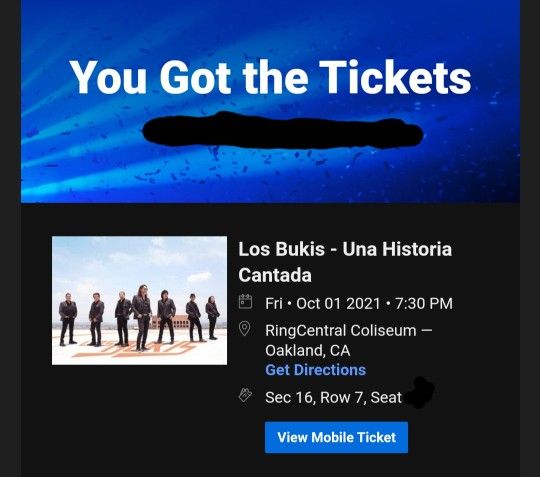 Los Bukis Tickets