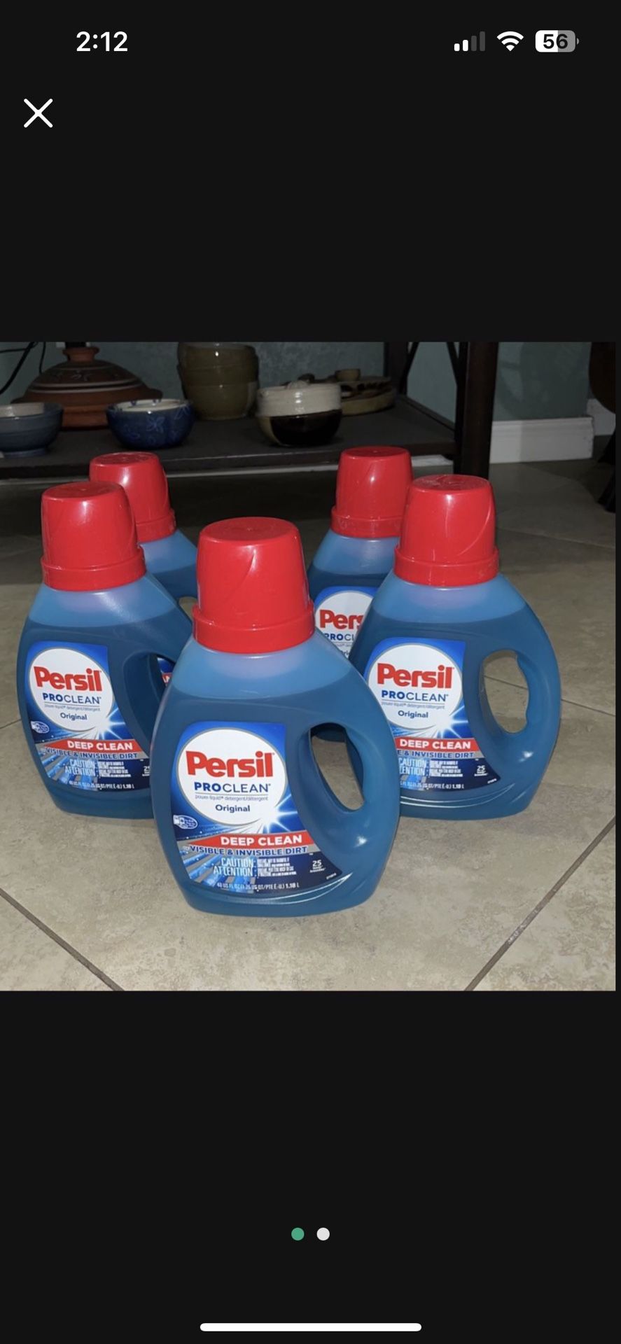 Persil Liquid Laundry Detergent, 40oz