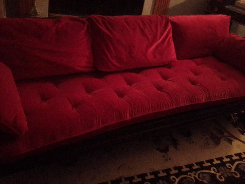 Custom Made Oriental Vintage Couch