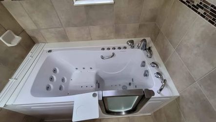 Walk In Jet Bath Tub Spa-3 Speed
