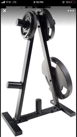 New Sealed Box Weider Storage Rack For Olympic & Standard Weights & Barbells