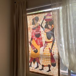 Authentic African Stretched Canvas 