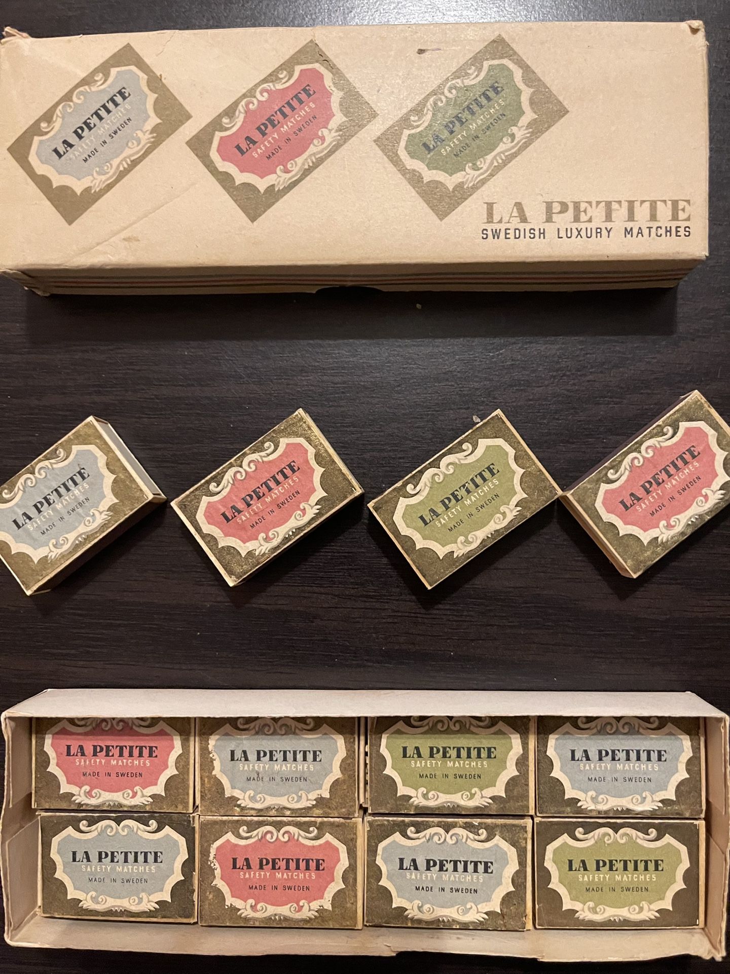 1950’s Swedish LaPetite Luxury Safety Matches