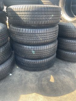 Set of four used Goodyear 265/70R17 $300