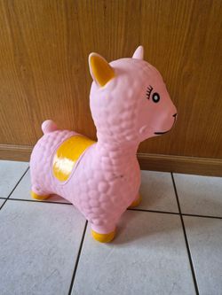 Bouncy Pink Sheep
