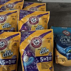 Brand New Arm And Hammer Bundle (7) For ($45)(Cash Only)(price Is Firm)