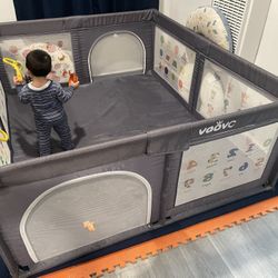 Large Colorful Playpen For Babies - Please Read Below 