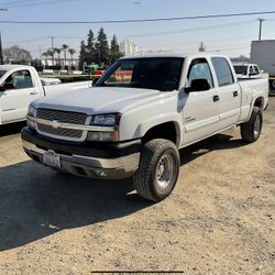 2004 CHEVY SILVERADO 2500HD CREW CAB 