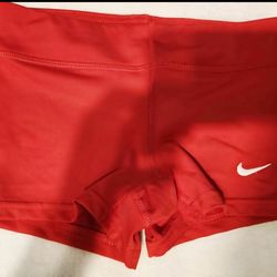 Nike Dri Fit Red Shorts Size Ym 