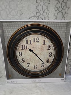 Westclox 20" Wall Clock Brand New (Price Is Firm)