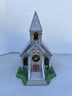 Partylite Olde World Village #2 The Church Tea Light House P7321
