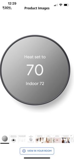 Google Nest Thermostat iPad 