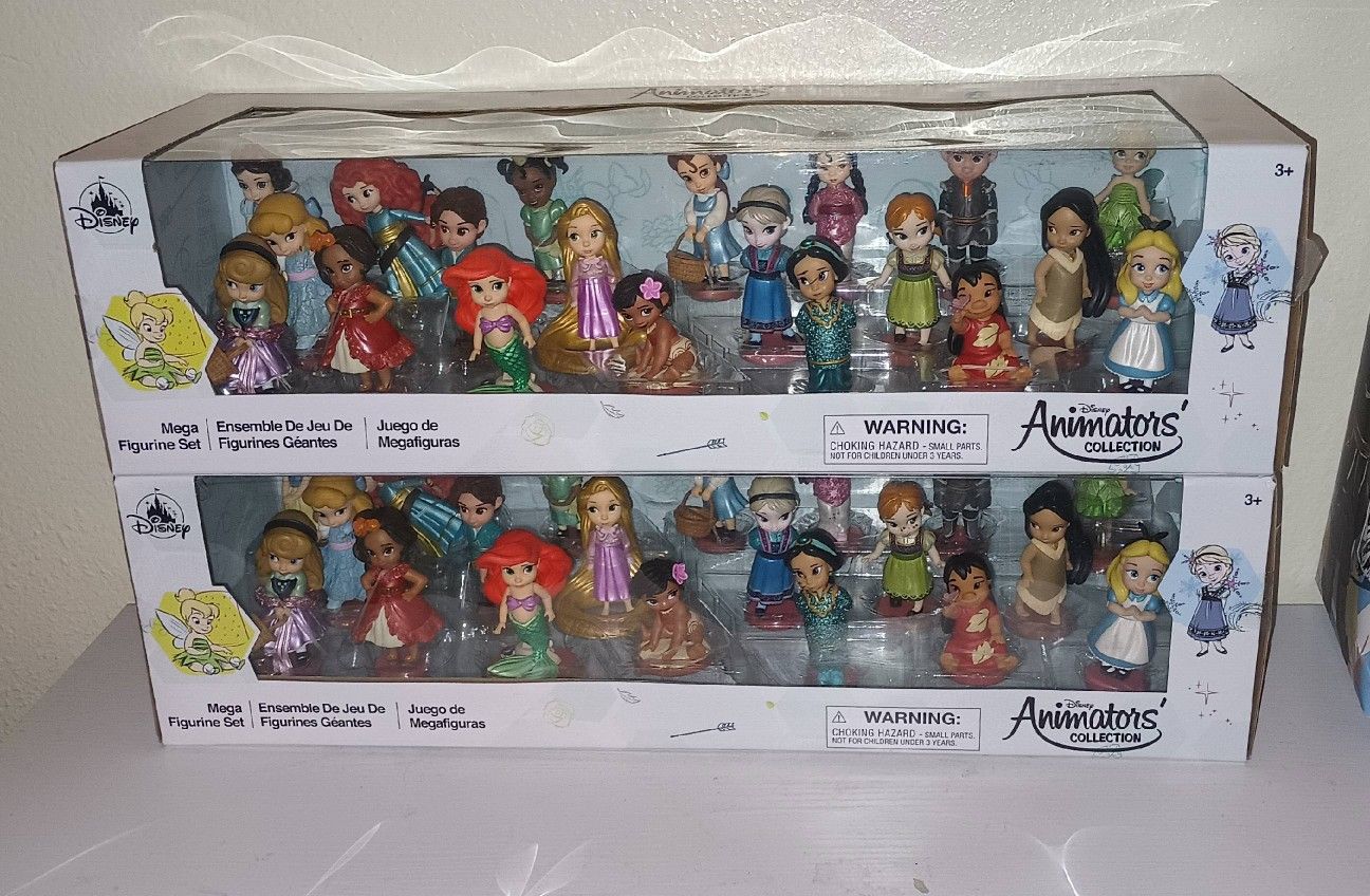 Animators Collection Figures New $50 Each Firm