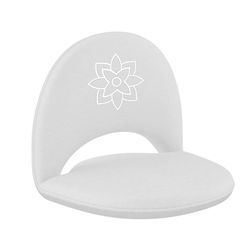 NEW! Mindful & Modern Meditation Chair | Adjustable Floor Chair With Back Support | Padded Floor Seat For Posture Support And Comfort | Portable Folds