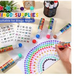 Brand New Bingo Dabbers (Sets Of 4)