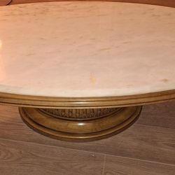 Marble Table + Marble TV Stand