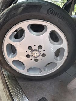 2000  Mercedes tiers and rims