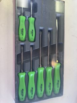 Snap-on 7 Piece Combination Screwdriver Set