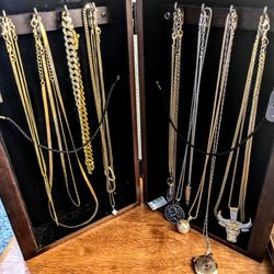 Gold And Silver Chains - Large Variety 