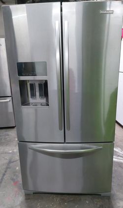 KitchenAid 3-Door French Door Fridge Stainless Steel