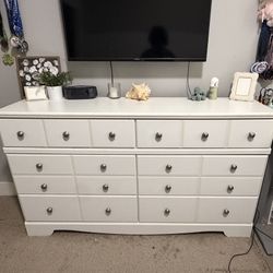 Large White Dresser