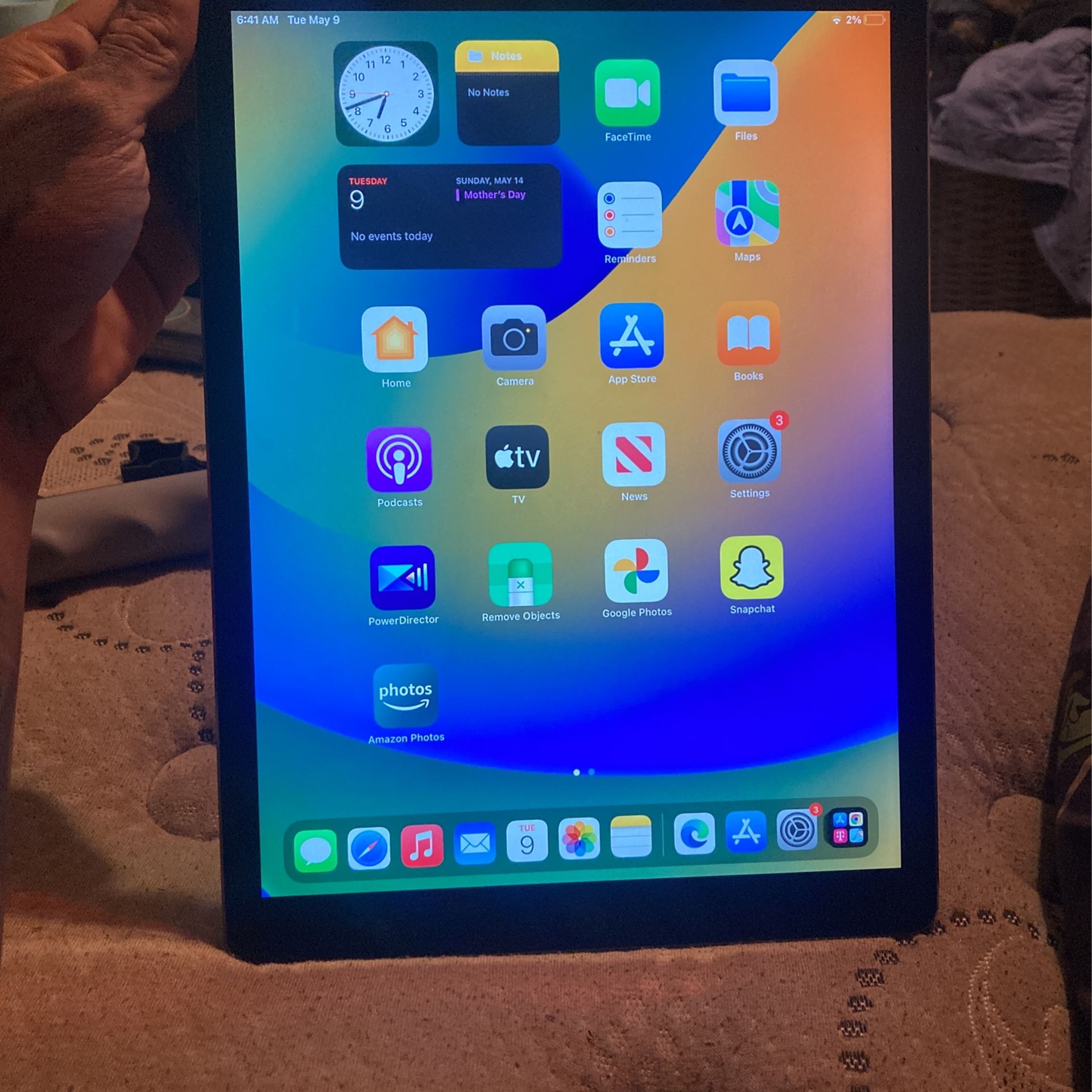 iPad Pro 12.9 In Screen Model A1652 WiFi+ Cellular for Sale in Alvin