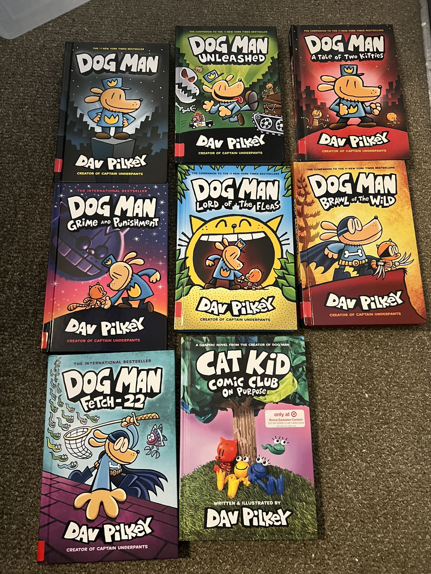 Dog Man And Cat Kid Books