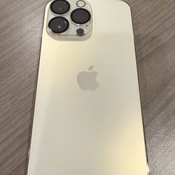 iPhone 14 Pro Max Golden, Unlocked, 128G, Looks New 