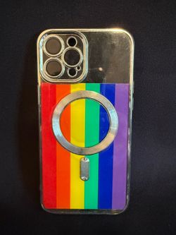 iPhone 12 Pro Max clear case.