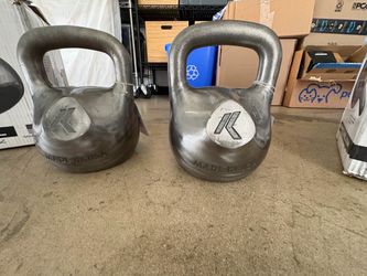 16 KG Pro Kettlebell Steel High Polish Clear Coat Kettlebells – Set of 2