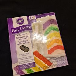 Wilton Easy Layers 5-Piece Cake Pan Set