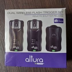 NEW Dual Wireless Flash Trigger Set 