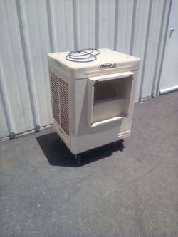 Evaporative shop cooler