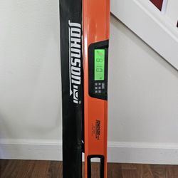 Johnson Level & Tool 1(contact info removed) Digital Box Level, 48", Orange, 1 Level