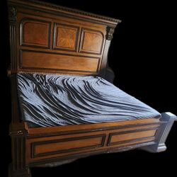 Bed Frame And Dresser Set
