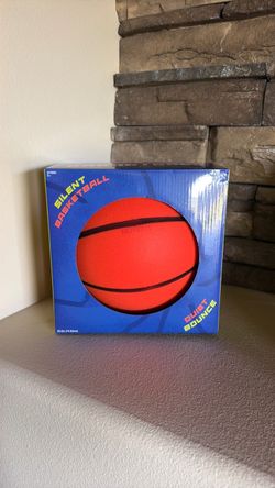 Silent Basketball made from foam bounces .