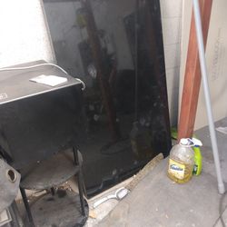 Granite Black Kitchen Island,Table Solid 56x32x2 