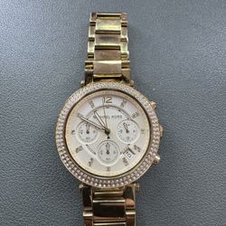 Gold Michael Kors Watch 