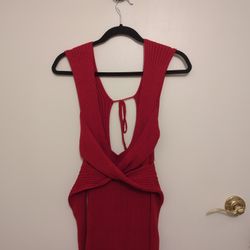 Knit Crisscross Dress