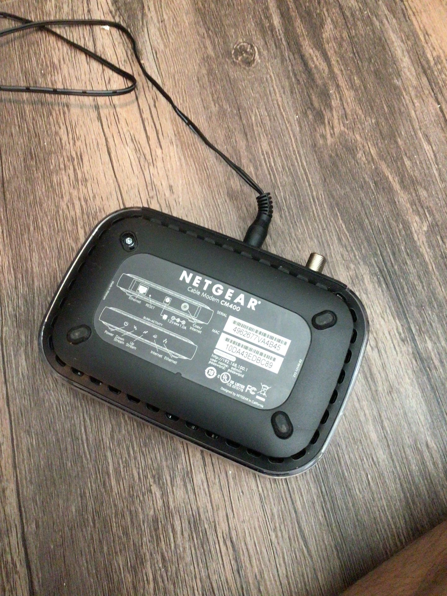 Netgear Cable Modem