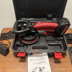 Tile Vibrator Leveling Machine 6 Speed Adjustable Suction Cup Tile Tiler Hand-held Tile Tiling Machine Tile Vibration Tiling Machine, 18CM Suction Cup