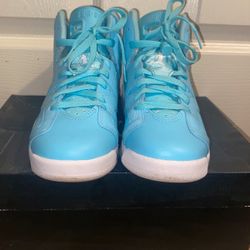 Air Jordan 6 Retro GG(blue And White) Size 5.5
