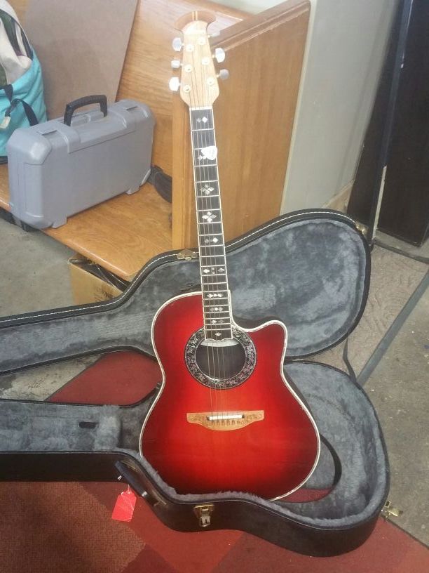 Ovation Custom Legend 1869 Acoustic/Elec Guitar