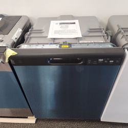 24 in. Built-In Tall Tub Front Control Stainless Steel Dishwasher with Sanitize, Dry Boost, 55 dBA